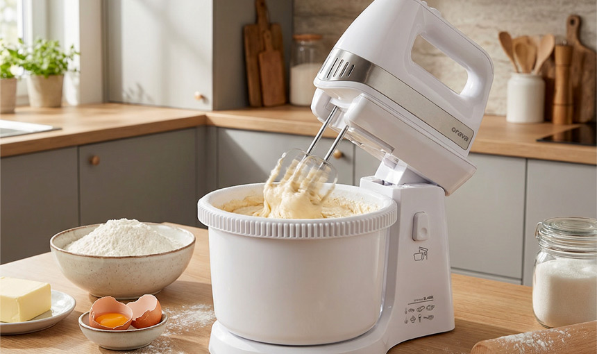 Šľahač s otočnou misou ORAVA SL-400C